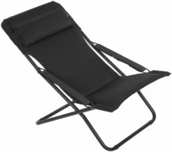 Lafuma Mobilier Transabed Klapstoel Air Comfort, Zwart