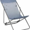 Lafuma Mobilier Transatube2 Strandstoel Batyline, Blauw/grijs -CAMPZ Winkels lafuma mobilier transatube2 beach chair batyline ocean ii titane 1