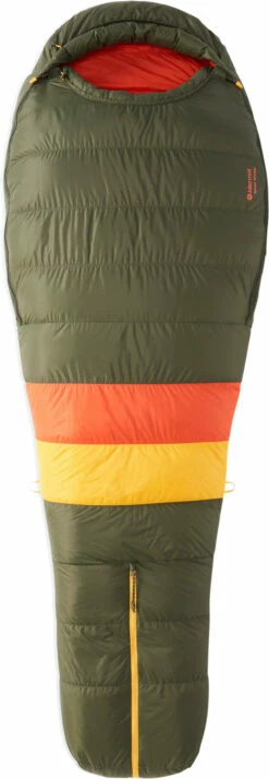 Marmot Never Winter Sleeping Bag Regular, Olijf