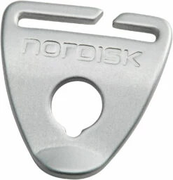 Nordisk Aluminium Helmet Slide 25mm 6 Stuks, Grijs