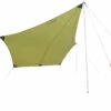 Nordisk Voss Diamond PU Tarp, Olijf -CAMPZ Winkels nordisk voss diamond pu tarp dark olive 1