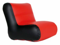 Nortik Residair Opblaasbare Stoel, Rood/zwart