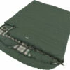 Outwell Camper Lux Sleeping Bag Double, Olijf -CAMPZ Winkels outwell camper lux sleeping bag double forest green 1