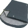 Outwell Campion Lux Sleeping Bag Double, Grijs -CAMPZ Winkels outwell campion lux sleeping bag double dark grey 1