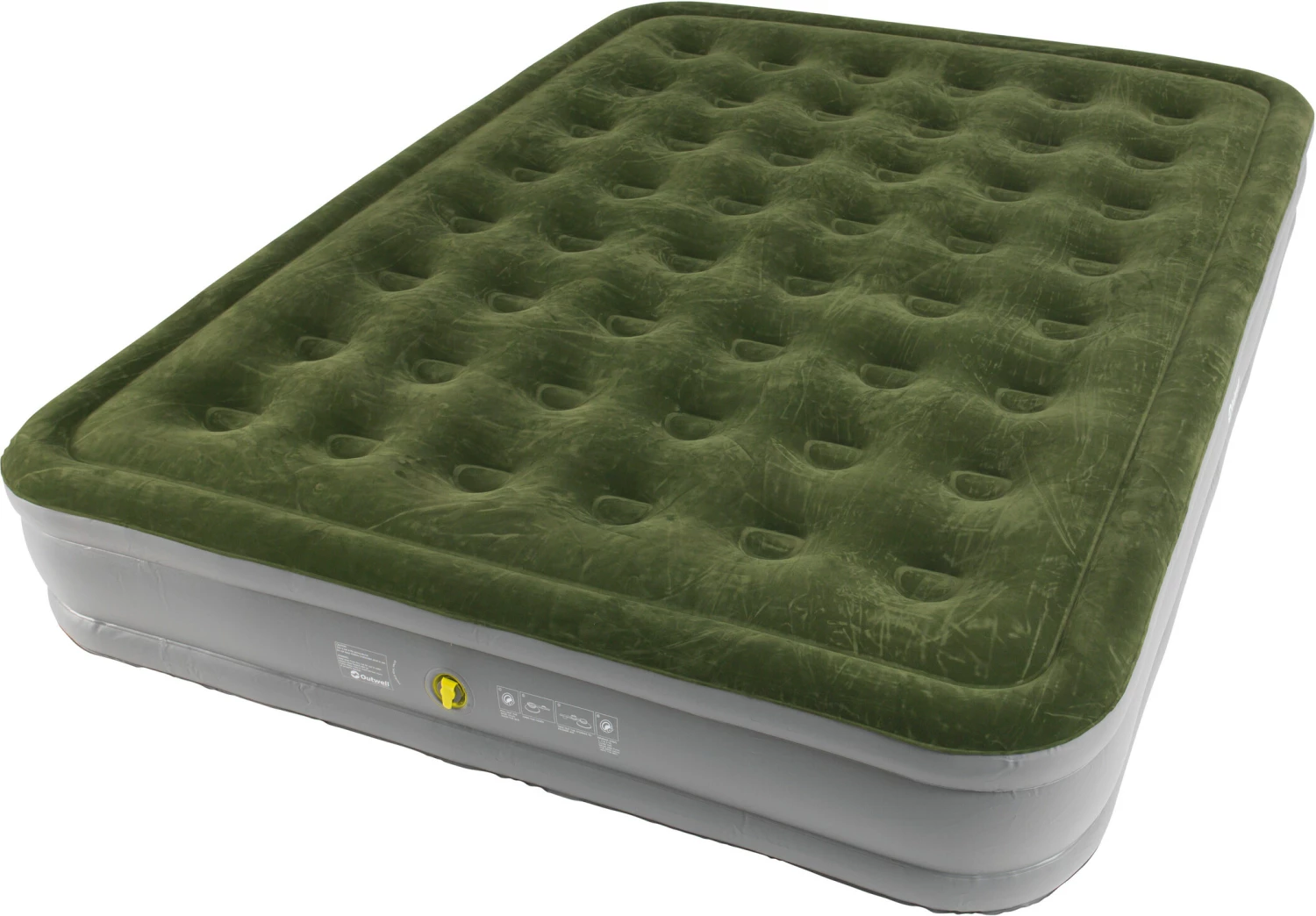 Outwell Excellent Air Bed King, Groen/grijs 3 Outwell Excellent Air Bed King, Groen/grijs