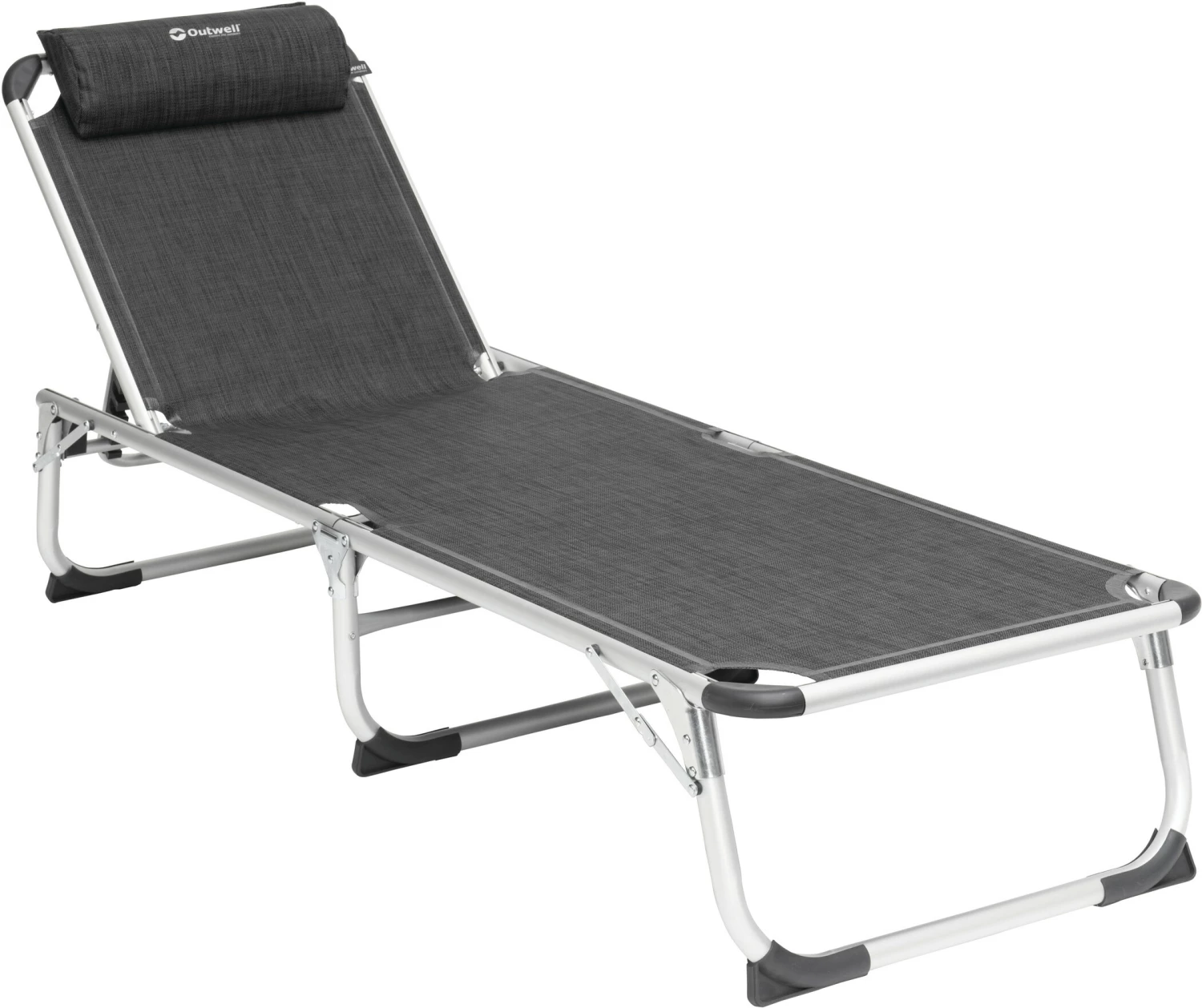 Outwell New Foundland Lounger, Zwart/grijs 3 Outwell New Foundland Lounger, Zwart/grijs
