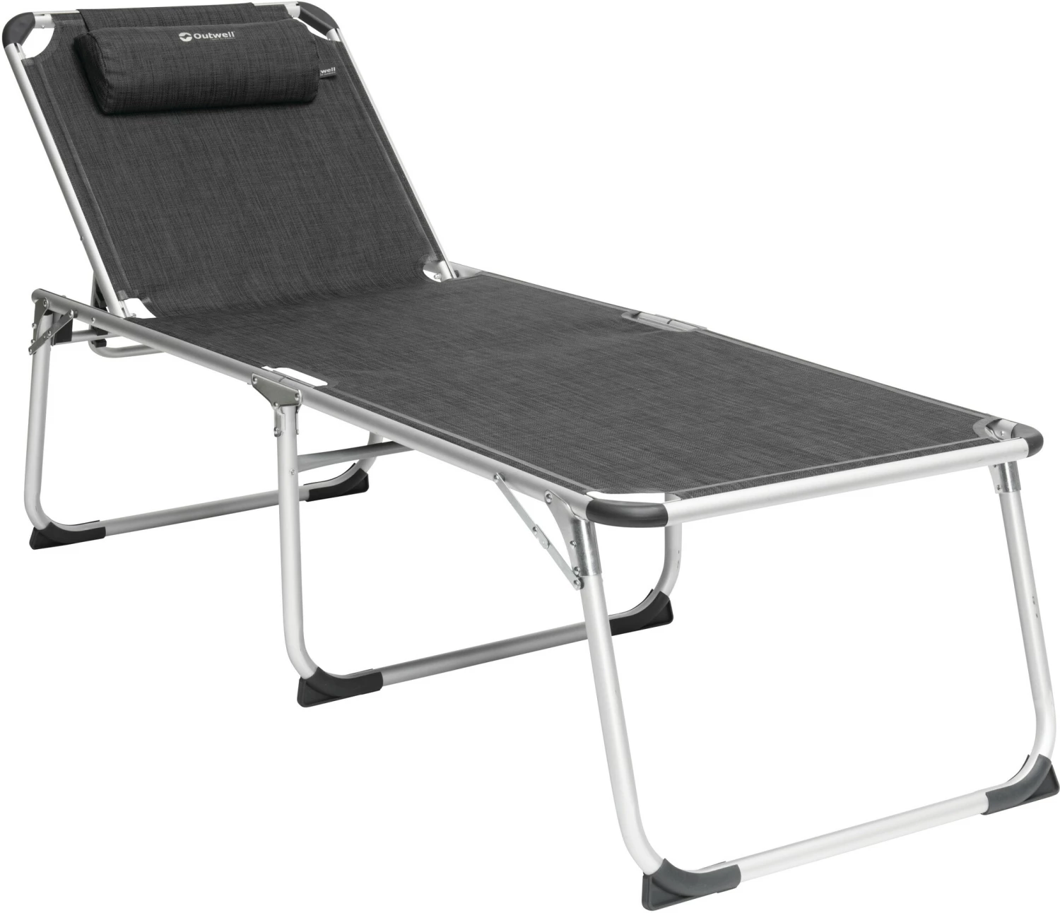 Outwell New Foundland Lounger XL, Zwart/grijs 3 Outwell New Foundland Lounger XL, Zwart/grijs