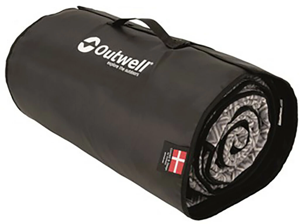 Outwell Norwood 6 Plat Geweven Tapijt, Grijs/zwart 3 Outwell Norwood 6 Plat Geweven Tapijt, Grijs/zwart