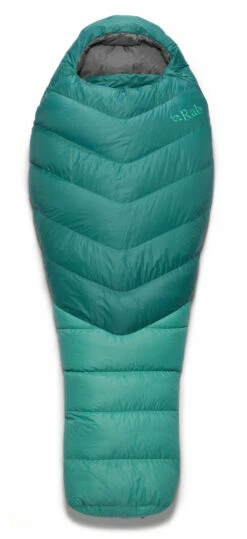 Rab Alpine 400 Sleeping Bag Regular Women, Turquoise/petrol