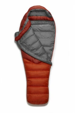 Rab Alpine 600 Sleeping Bag Long, Rood