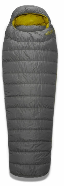 Rab Ascent Pro 400 Sleeping Bag Long, Grijs