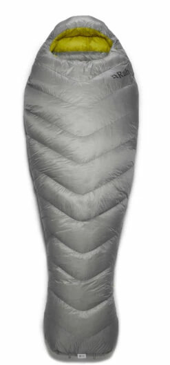 Rab Mythic 400 Sleeping Bag Left Zip, Grijs
