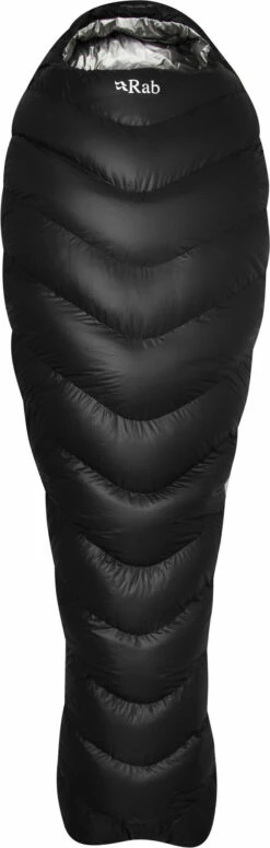 Rab Mythic Ultra 180 Sleeping Bag Left Zip, Zwart
