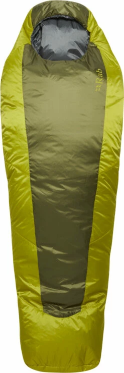 Rab Solar Eco 0 Sleeping Bag Long, Groen