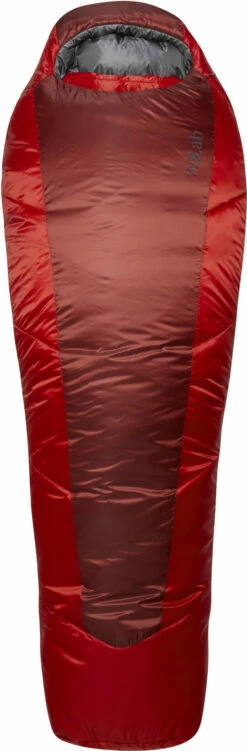 Rab Solar Eco 3 Sleeping Bag Regular, Rood