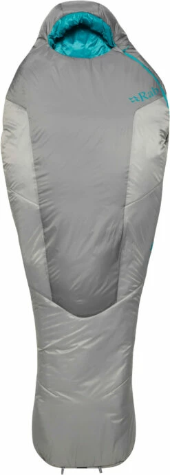 Rab Solar Ultra 2 Sleeping Bag Regular Women, Grijs