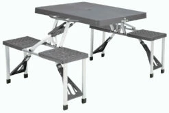 Easy Camp Toulouse Picknicktafel, Grijs/wit