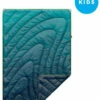 Rumpl Original Puffy Printed Deken 1 Persoon Jongeren, Petrol/blauw -CAMPZ Winkels rumpl original puffy printed blanket 1 person kids junior cascade fade 1