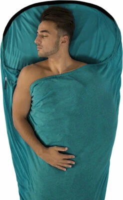 Sea To Summit Coolmax Adaptor Sleeping Bag Liner, Petrol