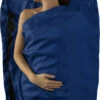 Sea To Summit Silk Stretch Binnenbroek Mummy Met Capuchon & Box Foot, Blauw -CAMPZ Winkels sea to summit silk stretch liner mummy with hood box foot navy blue 1