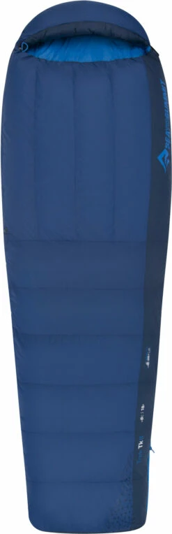 Sea To Summit Trek TkII Slaapzak Regular Wide, Blauw
