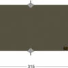 Tatonka Tarp Wing 1 LT, Grijs -CAMPZ Winkels tatonka tarp wing 1 lt stone grey olive 1