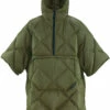 Therm-a-Rest Honcho Down Poncho, Olijf -CAMPZ Winkels therm a rest honcho down poncho dark olive 1