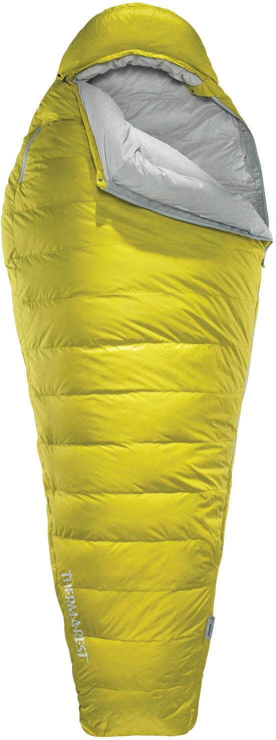 Therm-a-Rest Parsec 32F/0C Sleeping Bag Long, Geel/grijs 3 Therm-a-Rest Parsec 32F/0C Sleeping Bag Long, Geel/grijs