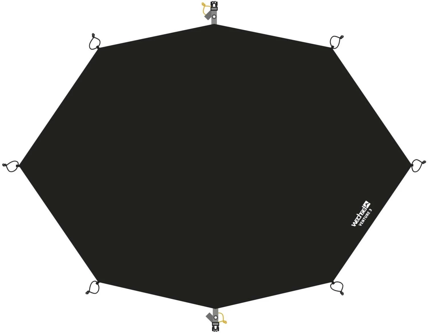 Wechsel Venture 3 Grondzeil, Zwart 3 Wechsel Venture 3 Grondzeil, Zwart
