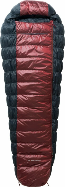 Y By Nordisk Voyage 300 Slaapzak M, Zwart/rood